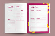 Smart Budgeting Financial Planner, a Stationery Template by ContestDesign (Thumbnail 5 of 6)