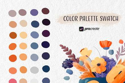 Procreate Color Palette Swatch Set