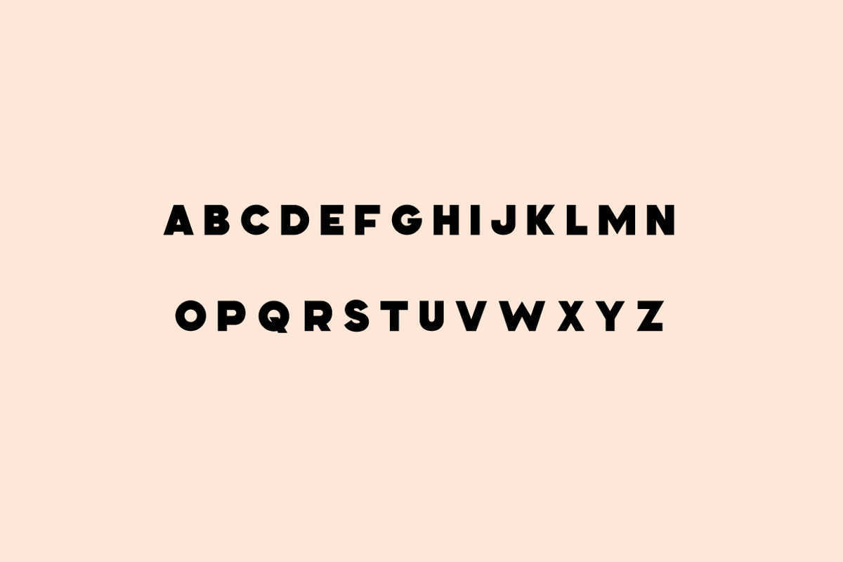PARTAY - BIG BOLD SANS SERIF, a Sans Serif Font by The Routine Creative (Photo 3 of 8)