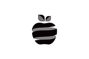 Modern Apple Fruit Logo, a Branding & Logo Template by Luxury Logos (Thumbnail 3 of 4)