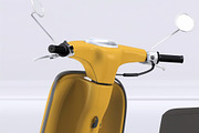 Vintage Scooter Mock-Up, a Product Mockup by DesignRushMarket (Thumbnail 2 of 5)