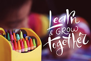 School days-clipart+lettering, an Education Illustration by Astarte_design (Thumbnail 11 of 11)