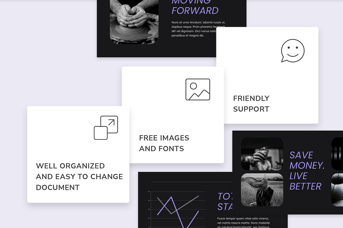 Presentation Dark Mode, a Presentation Template by TemplatesNow! (Photo 13 of 13)