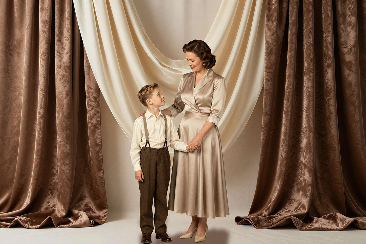 Elegant Curtain Digital Backdrop, a Background Graphic by 3Motional (Photo 3 of 19)