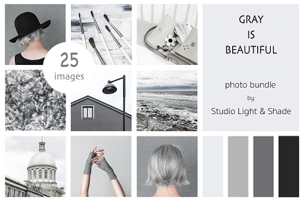 Gray Is Beautiful - Photo Bundle
