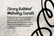 Mekaky Sands – Coastal Retro Serif, a Serif Font by restuartdesign (Thumbnail 4 of 7)