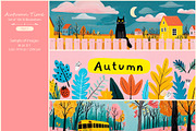 Autumn Time 1- 186 AI illustrations, a Seasonal Illustration by Pundateam (Thumbnail 7 of 9)