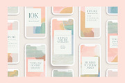 August Abstract Painted Backgrounds, a Texture Graphic by Basia Stryjecka (Thumbnail 8 of 14)
