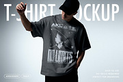 Apparel Branding T-Shirt Mockup, an Advertising Mockup by Design Squad (Thumbnail 1 of 4)