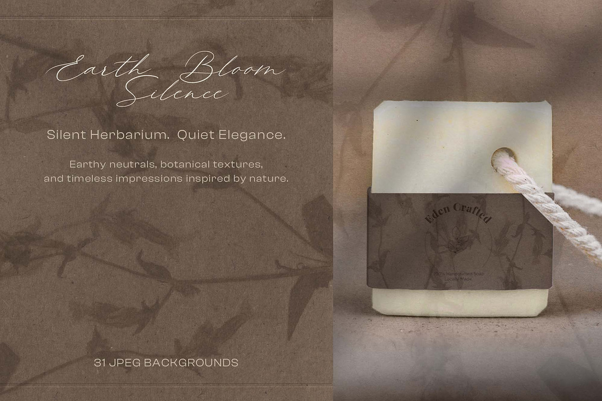 Silent Herbarium Botanical Textures, a Background Graphic by DigARTbyHavroshka (Photo 10 of 11)