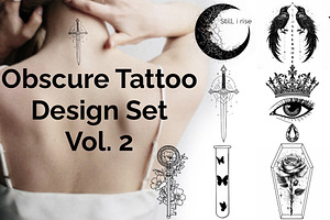 Obscure Tattoo Design Set | Vol. 2