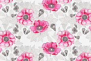 Anemones Pattern, a Pattern Graphic by Petite Salade (Thumbnail 3 of 3)