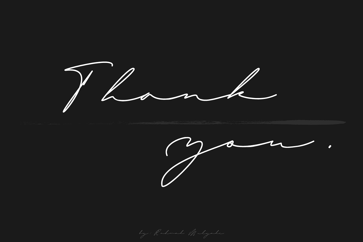 Chalysta, a Script Font by BaronWNM (Photo 9 of 9)