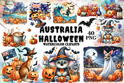 Australia Halloween cliparts, a Seasonal Illustration by FITALARTSNEDIGI (Thumbnail 1 of 10)