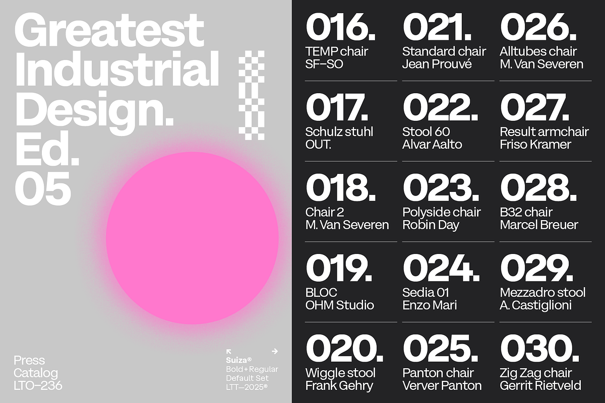Suiza, a Sans Serif Font by Latinotype (Photo 14 of 16)
