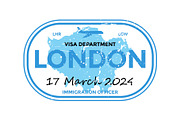 Passport Stamps & Travel Visa Signs, a Transportation Illustration by Kaushal Jangid (Thumbnail 27 of 28)