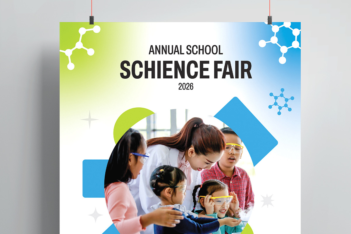 Science Fair Flyer Template preview 2