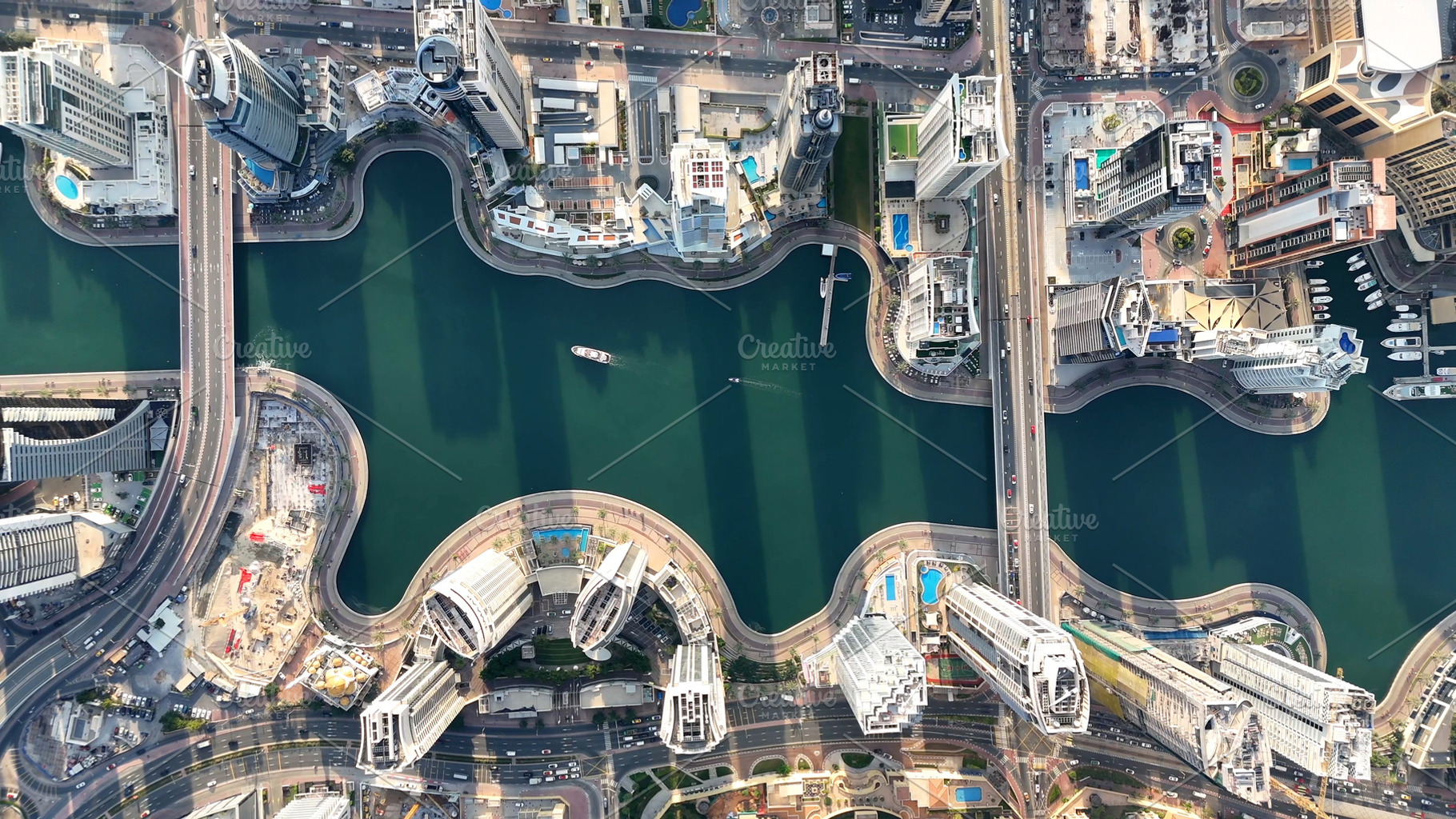 Dubai marina., an Architecture Photo by MorningStar