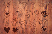 Valentine Doodles | Brushes and PNGs, a Brush Add-On by Brushed Rose (Thumbnail 3 of 3)