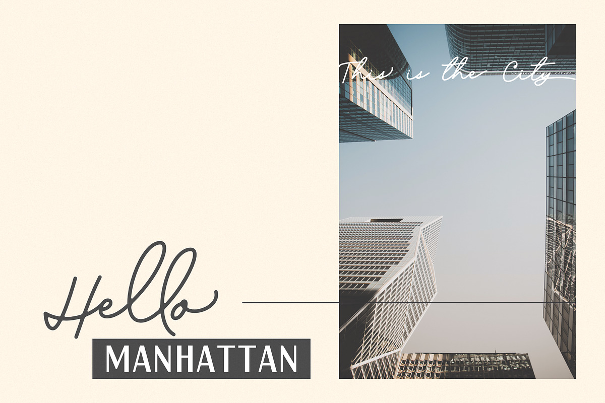 Prague Signatures // Font Duo preview 6