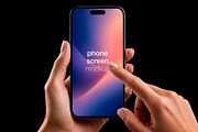 Phone Screen Mockups Pack, an Android Mockup by McLittle Stock (Thumbnail 2 of 13)