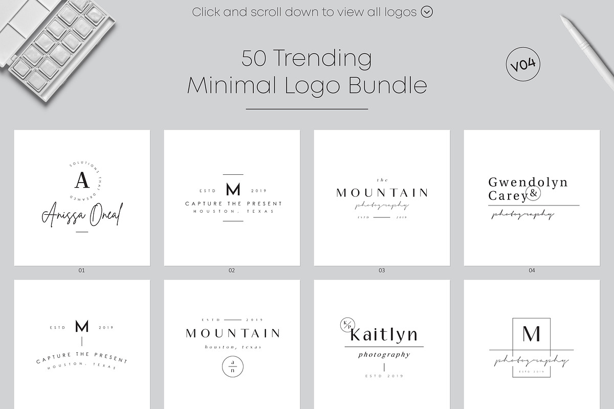1900 Logos Giga Bundle, a Branding & Logo Template by XpertgraphicD (Photo 66 of 75)