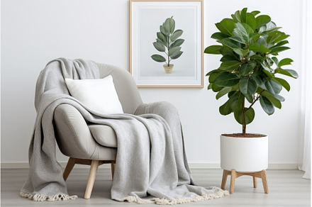 Comfortable armchair blanket, an Arts & Entertainment Photo by Ylivdesign