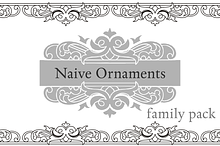Naive Ornaments Family Pack