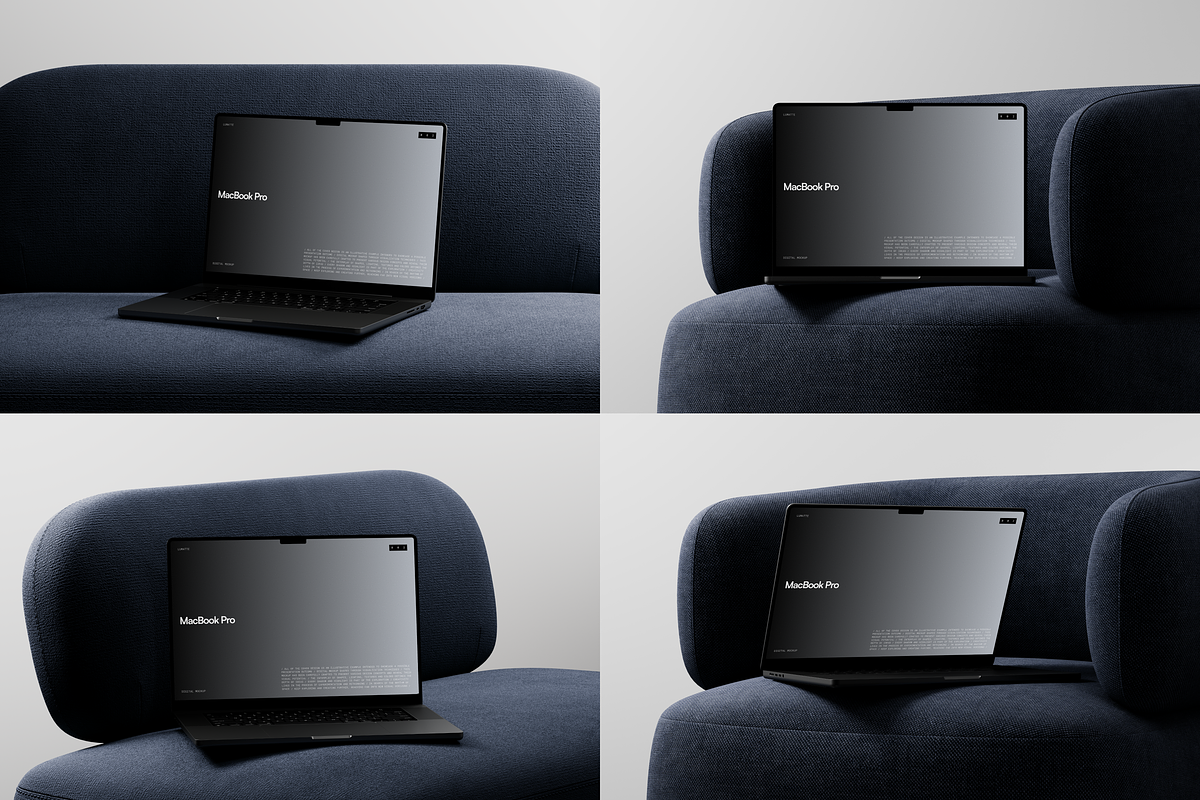 MacBook Pro Mockup Collection R02, a Mac Mockup by Lumatte (Photo 12 of 13)
