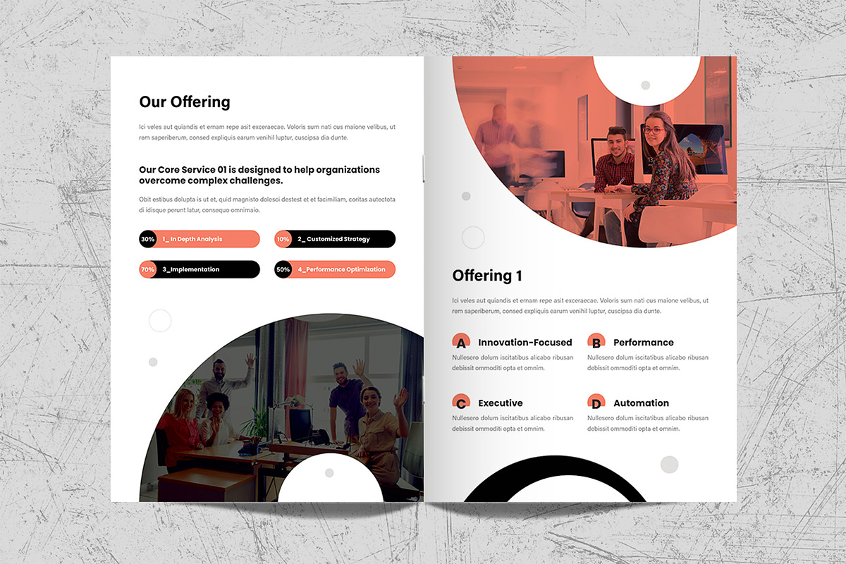 Booklet Brochure Template, a Brochure Template by White Graphic (Photo 7 of 11)