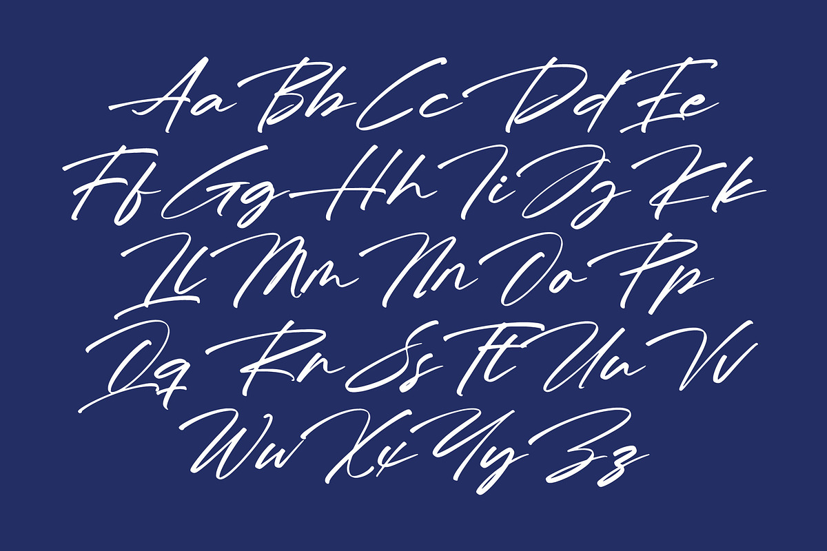 Reliska Bondes Modern Signature Font, a Script Font by Letterena Studios Script (Photo 14 of 20)