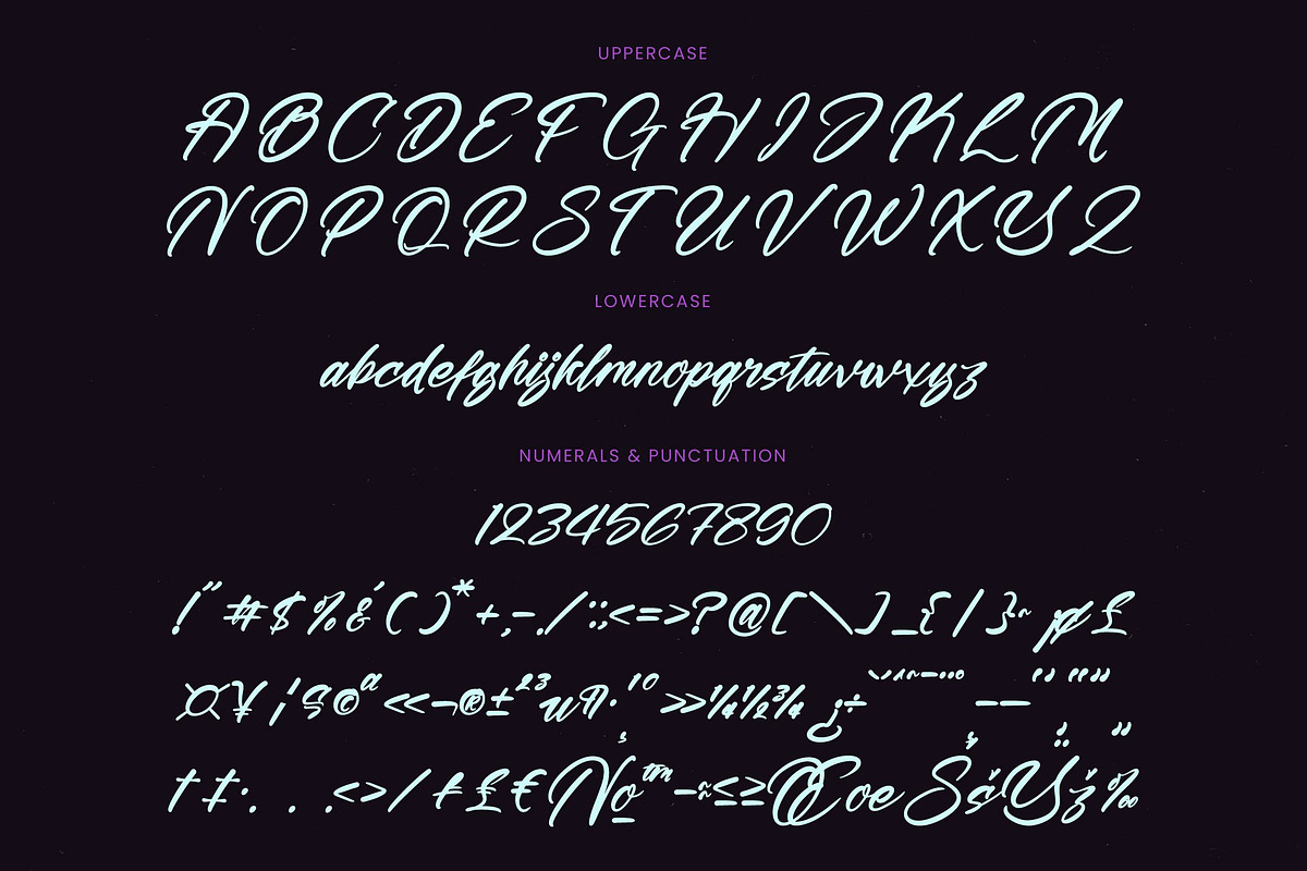 Humble Blash Bold Handwritten Font, a Script Font by stylishtype.co (Photo 18 of 20)