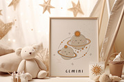 Baby Astrology. Zodiac collection, an Animal Illustration by lokko studio (Thumbnail 3 of 10)