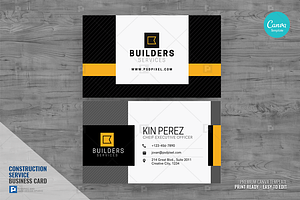 Construction Canva Business Card 09
