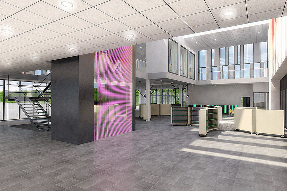 Cultural Center Building, an Architecture 3D Model by 3DNUTS (Photo 6 of 19)