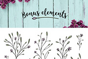Nature & floral premade logos +BONUS, a Branding & Logo Template by AgataCreate (Thumbnail 6 of 6)