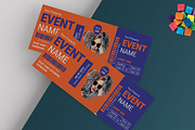 Event Ticket, an Invitation Template by MightyDesign (Thumbnail 4 of 7)