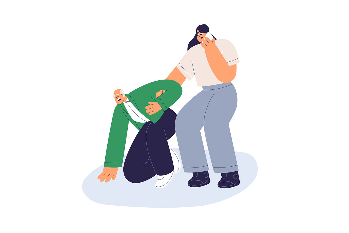 First aid, emergency concepts set, a Healthcare Illustration by Good Studio (Photo 2 of 15)