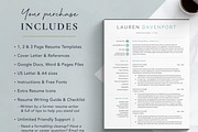 Marketing Resume Template for Google, a Resume Template by Get Landed (Thumbnail 8 of 11)