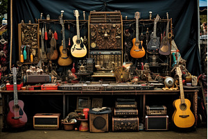 Vintage music collection and, an Arts & Entertainment Photo by Ylivdesign