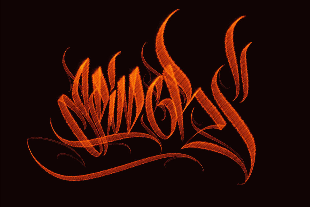 Graffiti Brushes For Procreate, a Brush Add-On by Torus1 (Photo 3 of 9)