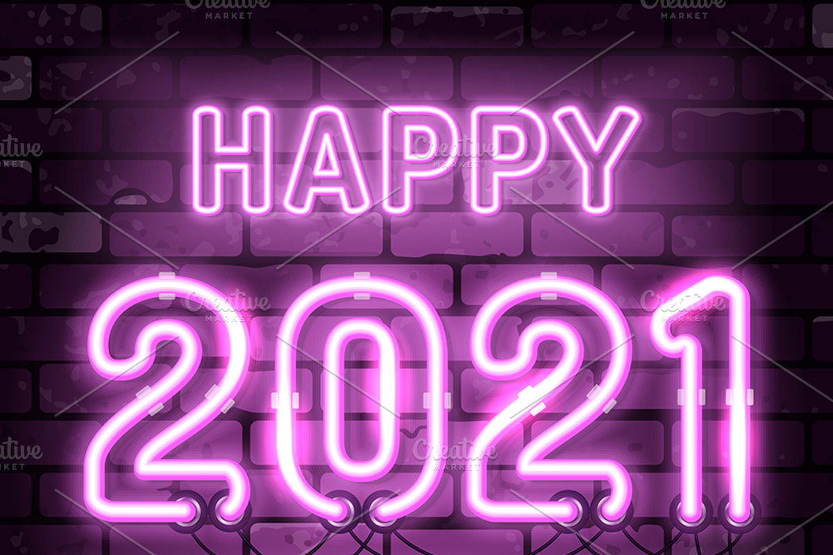 Neon Signboards Frame Alphabet, a Decorative Illustration by TAlex (Photo 5 of 6)