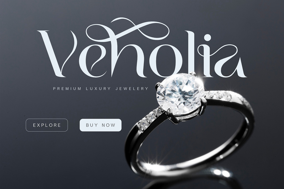 Atega - Stylish Luxury Logo Font, a Serif Font by Sealoung (Photo 3 of 10)