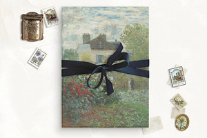 Claude Monet Vellum for Invites