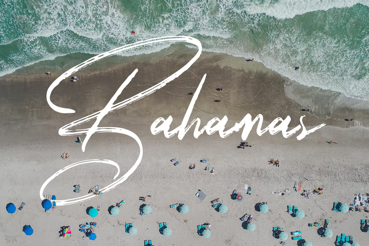 Boathouse - A Signature Brush Font preview 2