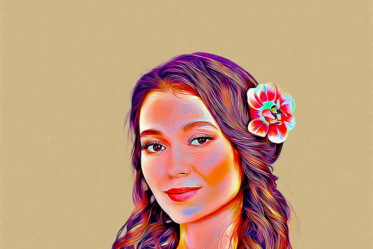 Speed Oil Painting Photoshop Action, an Action Add-On by MRI STUDIO (Photo 15 of 17)