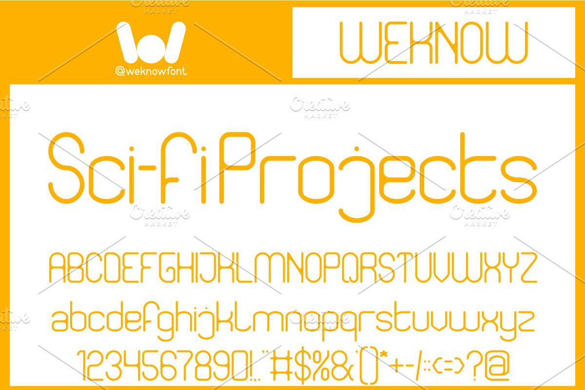 Humanized Machine font, a Font by weknow (Photo 3 of 8)