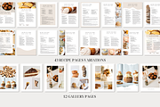 100 Page Cookbook Template CANVA, a Templates & Theme by OrganizationOasisRo (Thumbnail 5 of 10)