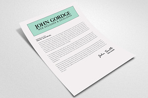 Simple Professional Word Resume