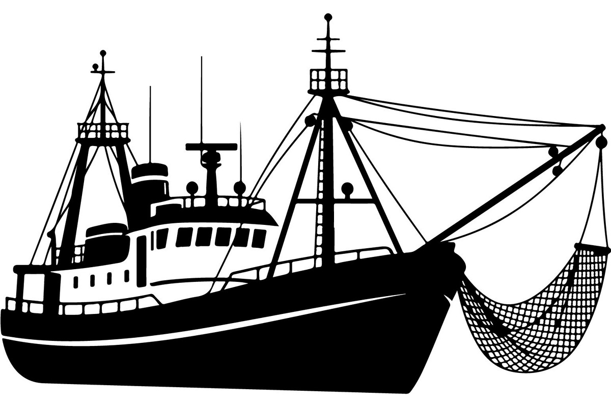 Boat & Ship Silhouette Vector Mega, an Object Illustration by Designer_Momina (Photo 19 of 21)